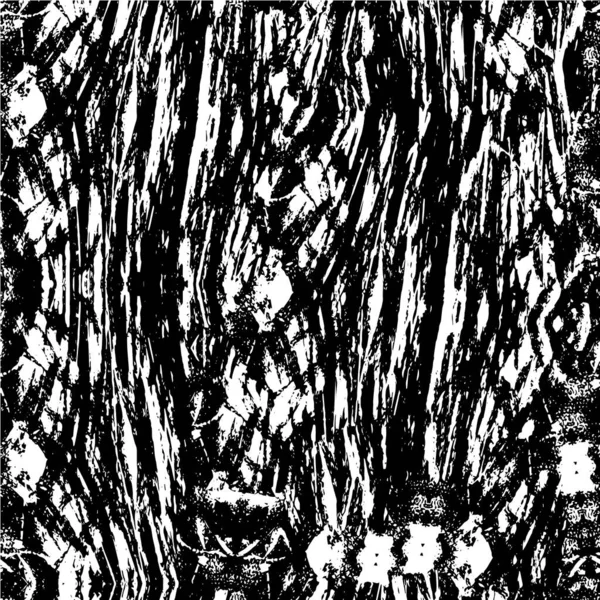 Fundal Abstract Texturat Inclusiv Efect Tonurile Alb Negru — Vector de stoc