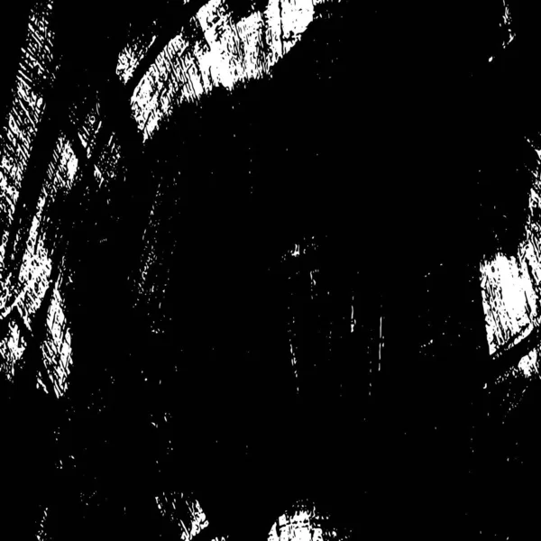 Abstrakcyjna Przeszłość Grunge Faktura Monochromatyczna Odcienie Czarno Białe — Wektor stockowy