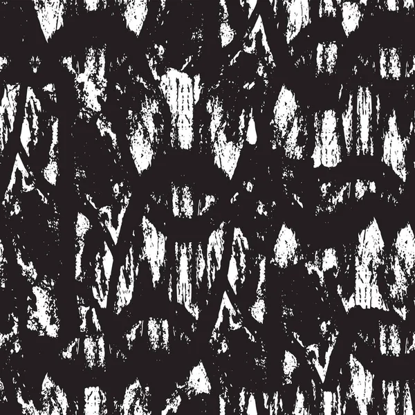 Grunge üst üste biniyor. Soyut siyah-beyaz vektör arkaplanı. Çatlak, leke ve noktalarda kirli desenli tek renkli klasik yüzey. Karanlık korku tarzında eski bir duvar.