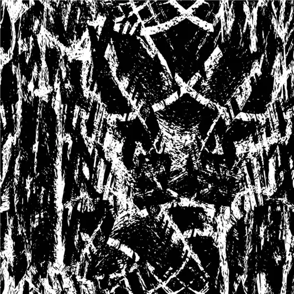 Fundal Monocrom Abstract Ilustrație Vectorială Alb Negru — Vector de stoc