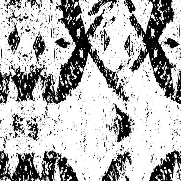 Abstrakter Monochromer Hintergrund Schwarz Weiße Vektorillustration — Stockvektor