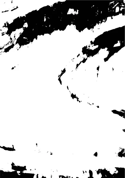 Abstracte Grunge Zwart Wit Textuur — Stockvector