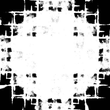 Grunge siyah ve beyaz kentsel vektör doku şablon. Karanlık dağınık toz sıkıntı arka plan kaplaması. Gürültü ve tahıl ile soyut noktalı, çizik, Vintage efekti oluşturmak kolay. Yaşlanma tasarım öğesi