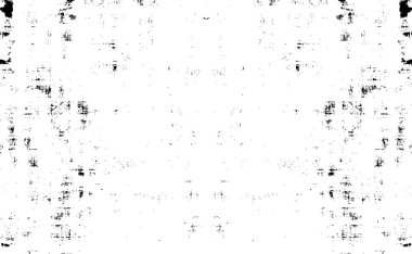 Grunge siyah ve beyaz kentsel vektör doku şablon. Karanlık dağınık toz sıkıntı arka plan kaplaması. Gürültü ve tahıl ile soyut noktalı, çizik, Vintage efekti oluşturmak kolay. Yaşlanma tasarım öğesi