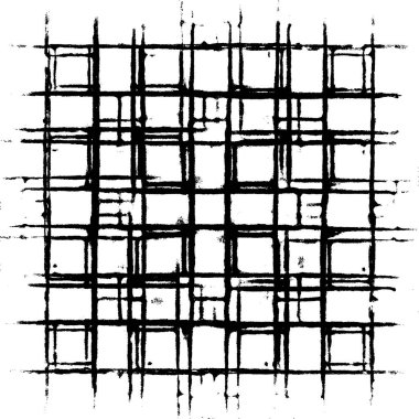 Grunge siyah ve beyaz kentsel vektör doku şablon. Karanlık dağınık toz sıkıntı arka plan kaplaması. Gürültü ve tahıl ile soyut noktalı, çizik, Vintage efekti oluşturmak kolay. Yaşlanma tasarım öğesi