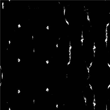 Grunge üst üste biniyor. Soyut siyah-beyaz vektör arkaplanı. Çatlak, leke ve noktalarda kirli desenli tek renkli klasik yüzey. Karanlık korku tarzında eski bir duvar.