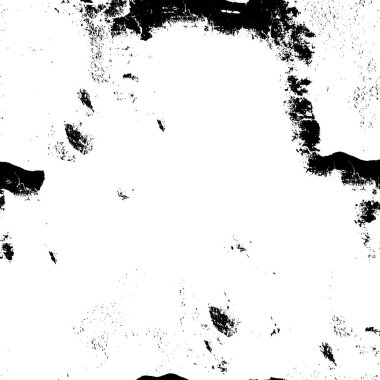 Çizik ve çiziklerle dolu siyah beyaz bir arka plan. soyut vektör illüstrasyonu