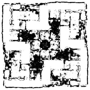 siyah ve beyaz grunge soyut arka plan. vektör illüstrasyonu