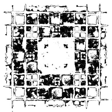 siyah ve beyaz grunge soyut arka plan. vektör illüstrasyonu