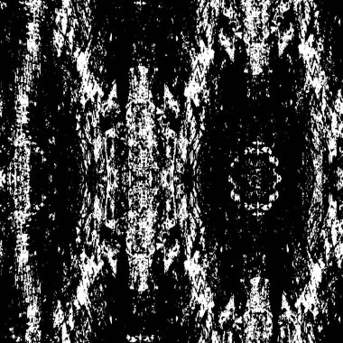 Soyut sıkıntılı fırça darbeleriyle Grunge monokrom arkaplanı