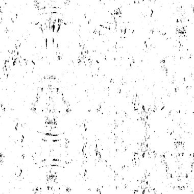 Soyut sıkıntılı fırça darbeleriyle Grunge monokrom arkaplanı