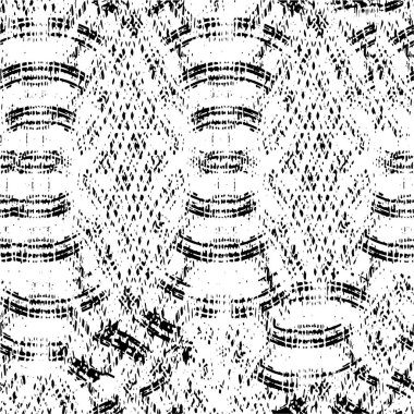 Soyut sıkıntılı fırça darbeleriyle Grunge monokrom arkaplanı