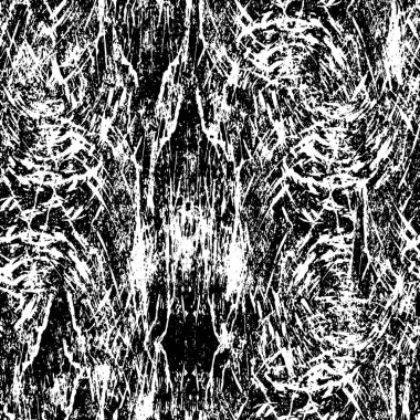 Basit grunge monokrom arkaplanı, sıkıntılı fırça darbeleri