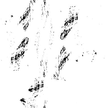 Soyut grunge siyah beyaz mürekkep vektörü desenli arkaplan