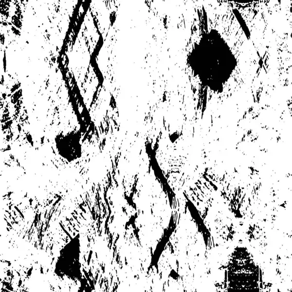 Abstracte Monochrome Achtergrond Zwart Wit Vector Illustratie — Stockvector