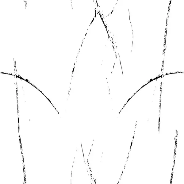 Abstrakt Monokrom Bakgrund Svart Och Vit Vektor Illustration — Stock vektor