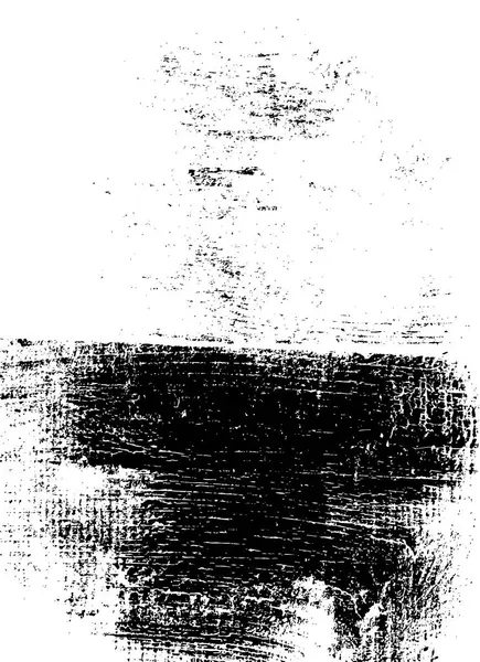 Тривожний Фон Чорно Білою Текстурою Подряпинами Лініями Абстрактна Векторна Ілюстрація — стоковий вектор