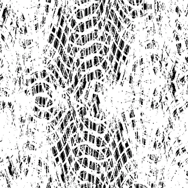 Dekorativer Hintergrund Mit Abstrakter Schwarz Weiß Textur — Stockvektor
