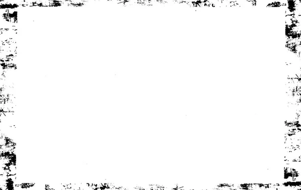 Abstrakter Hintergrund Mit Verstörter Schwarz Weiß Textur — Stockvektor