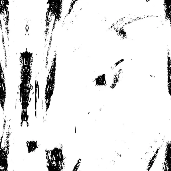 Abstraktní Černobílé Pozadí Neuspořádanou Texturou — Stockový vektor