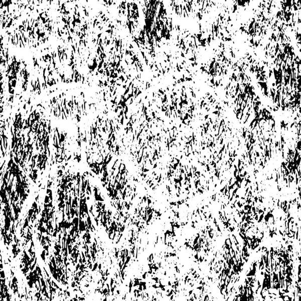 Zwart Wit Textuur Achtergrond Met Abstracte Slagen — Stockvector