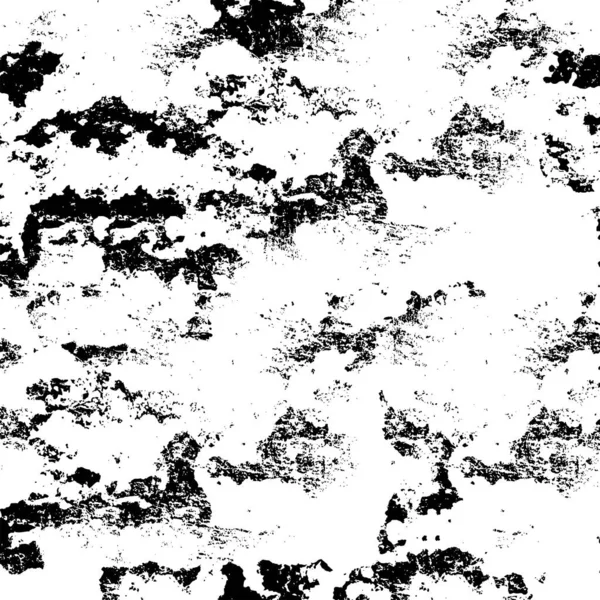 Черно Белый Текстурированный Фон Абстрактными Штрихами — стоковый вектор