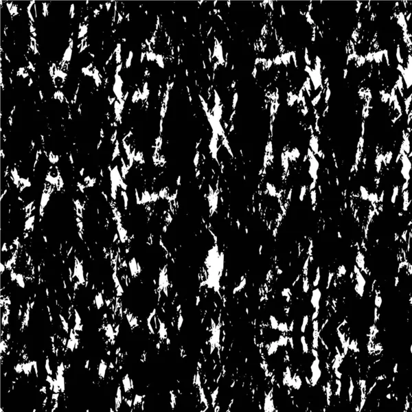 Znepokojené Černobílé Pozadí Abstraktní Grunge Texturou — Stockový vektor