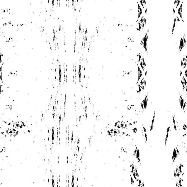 Fond Monochrome Avec Touches Abstraites Pinceau Grunge — Image vectorielle