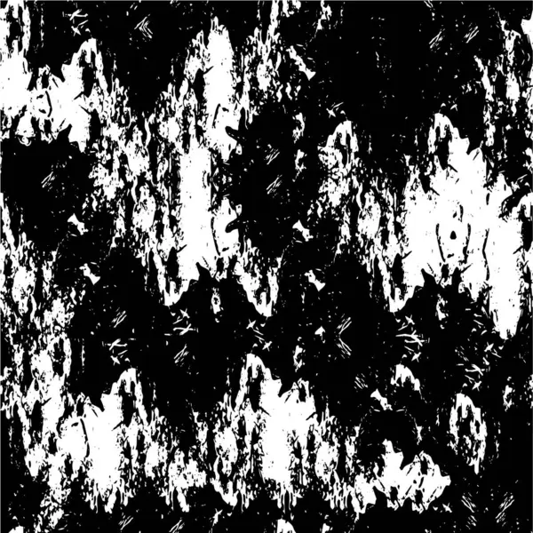 Grunge Monochromer Hintergrund Mit Abstrakten Pinselstrichen — Stockvektor