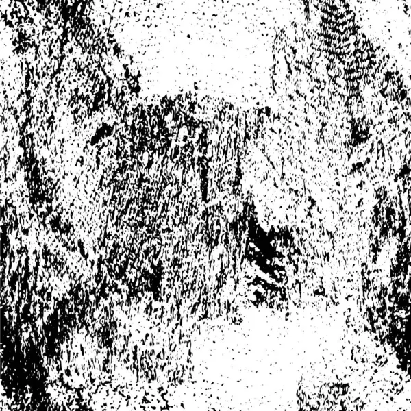 Абстрактний Чорно Білий Векторний Текстурований Фон Суворими Штрихами Пензля — стоковий вектор