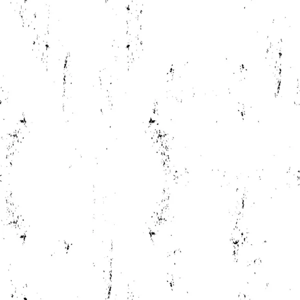 Fond Texturé Vectoriel Noir Blanc Abstrait Avec Coups Pinceau Détresse — Image vectorielle