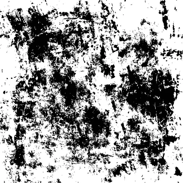 Проблемный Фон Черно Белой Текстурой Царапинами Линиями Абстрактная Векторная Иллюстрация — стоковый вектор