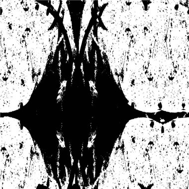 Soyut grunge arkaplanı. Monokrom dokusu. Siyah ve beyaz desenli arkaplan