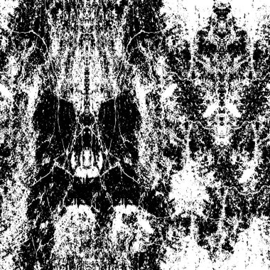 Soyut grunge arkaplanı. Monokrom dokusu. Siyah ve beyaz desenli arkaplan