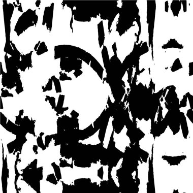 Soyut grunge arkaplanı. Monokrom dokusu. Siyah ve beyaz desenli arkaplan