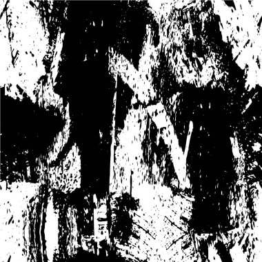 Soyut grunge arkaplanı. Monokrom dokusu. Siyah ve beyaz desenli arkaplan