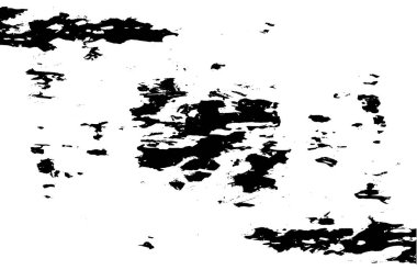 Çizik ve çiziklerle dolu siyah beyaz bir arka plan. soyut vektör illüstrasyonu