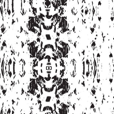 Soyut grunge arkaplanı. Monokrom dokusu. Siyah ve beyaz desenli arkaplan