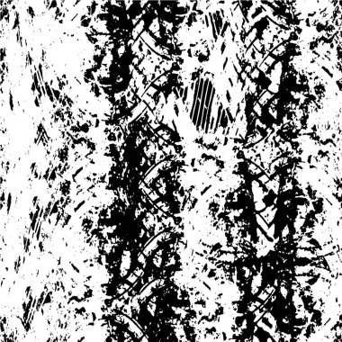 Soyut grunge arkaplanı. Monokrom dokusu. Siyah ve beyaz desenli arkaplan