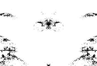 Soyut grunge arkaplanı. Monokrom dokusu. Siyah ve beyaz desenli arkaplan