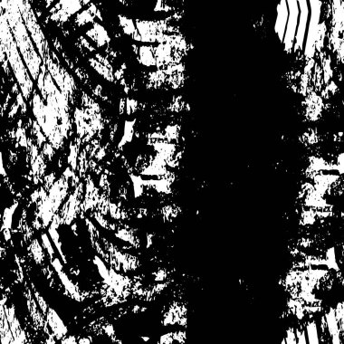 Soyut grunge arkaplanı. Monokrom dokusu. Siyah ve beyaz desenli arkaplan