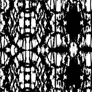 Soyut grunge arkaplanı. Monokrom dokusu. Siyah ve beyaz desenli arkaplan