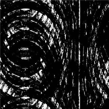 Soyut grunge arkaplanı. Monokrom dokusu. Siyah ve beyaz desenli arkaplan