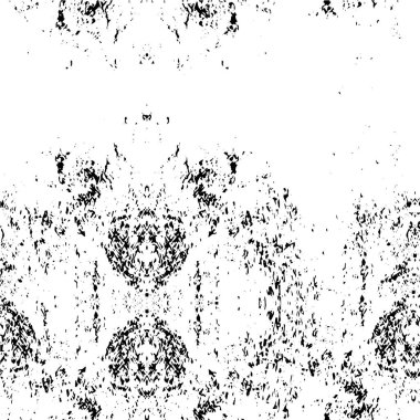 Vektör çizimi. Soyut grunge siyah beyaz arkaplan. 