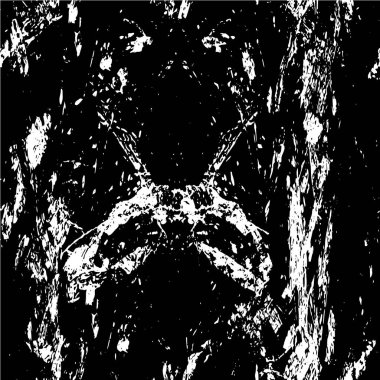 Vektör çizimi. Soyut grunge siyah beyaz arkaplan. 