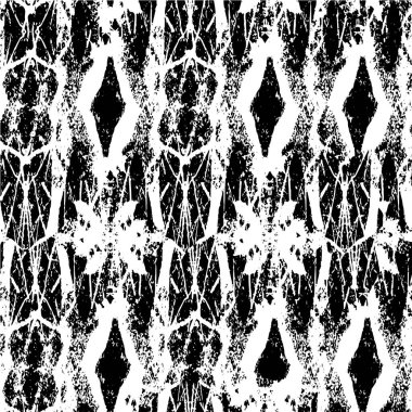 Vektör çizimi. Soyut grunge siyah beyaz arkaplan. 