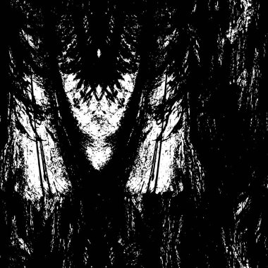 Vektör çizimi. Soyut grunge siyah beyaz arkaplan. 