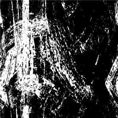 Vektör çizimi. Soyut grunge siyah beyaz arkaplan. 