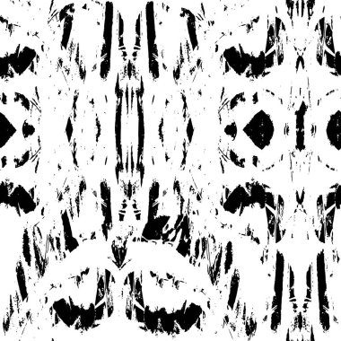 Vektör çizimi. Soyut grunge siyah beyaz arkaplan. 