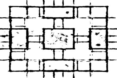 Soyut tek renkli arkaplan. Siyah ve beyaz vektör çizimi